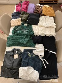 19 pezzi abbigliamento donna taglia XS/S/L/42