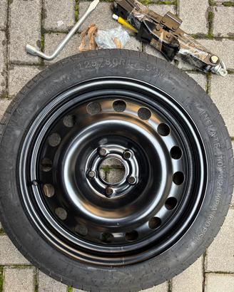 Ruotino Mini Cooper 125/80/17 NUOVO e Originale