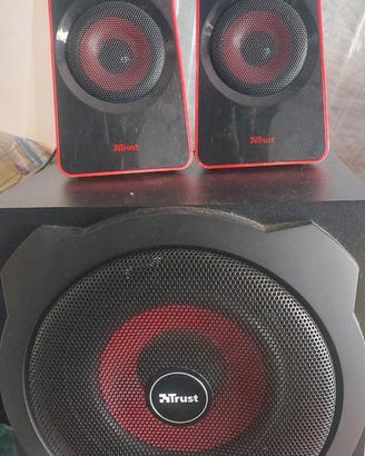 CASSE 2.1 TRUST GTX 38 Tytan 120 W (Sub. + Satell)