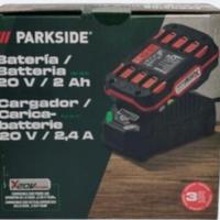 parkside caricabatterie e 2 batterie