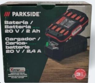 parkside caricabatterie e 2 batterie