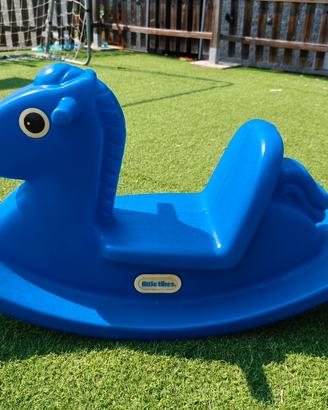Cavallo a dondolo da giardino 