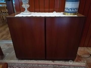 Credenza legno ciliegio 2 ante