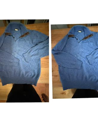 Maglione Loro Piana 100% puro cashmere taglia 56