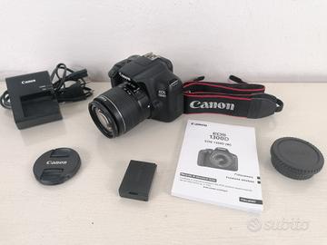 Canon 1300d Video FULL HD Wi-Fi PARI AL NUOVO