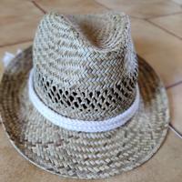 Cappello in paglia  nuovo, unisex