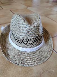 Cappello in paglia  nuovo, unisex