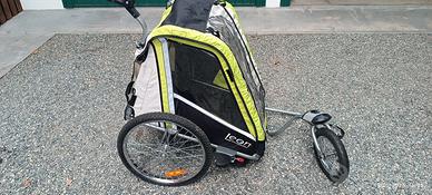 Carrello bici x trasporto bambini 