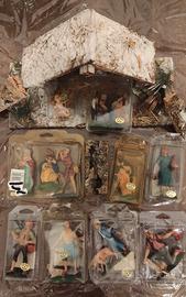 Presepe Vintage Anni '60/'70: Capanna e statuine