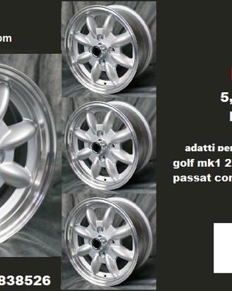 Cerchi minilite 5,5x 13 4x100 et18 volkswagen VW