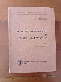 Complementi + Esercizi di Analisi 1 - Ghizzetti
