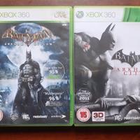 Batman Arkham Asylum + Arkham City Xbox 360