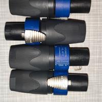 Connettori speakon NL4FX professionali Neutrik 4p