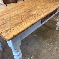 Tavolo legno osteria testaurato