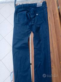 pantaloni jeans armani