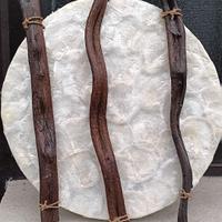 Lampada etnica da parete