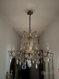 lampadario a soffitto in stile "Maria Teresa"