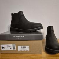 Stivali Lumberjack Landis Chelsea (43) nero pelle