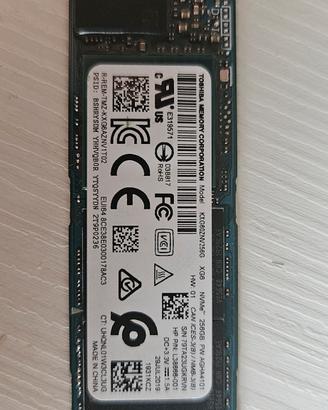SSD M.2 NVMe 256GB Toshiba Kioxia XG6