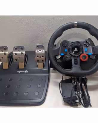Logitech G29 + Pedaliera Originale PS5/PS4/PC