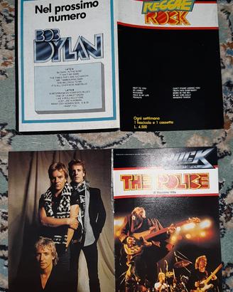 Fascicoli e musicassette Rock