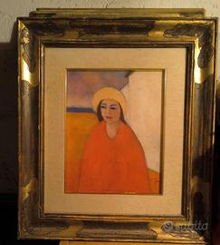 Quadro Olio su Tela Raffaele Frumenti 24x30 