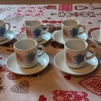 Servizio da caffè porcellana Pozzani