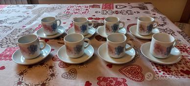 Servizio da caffè porcellana Pozzani