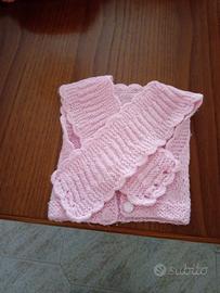 Coprispalle per bimba realizzato a mano