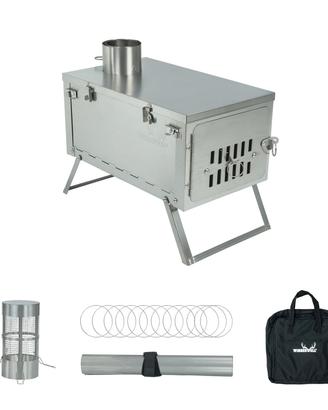 Winnerwell Fastfold Titanium M stufa da tenda 