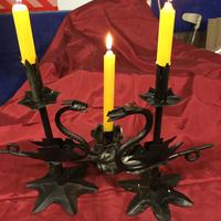Candelabri ferro battuto artigianali