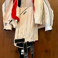 Vist completo da sci guscio + piumino + pantaloni