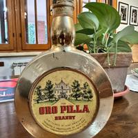 bottiglia brandy oro Pilla 