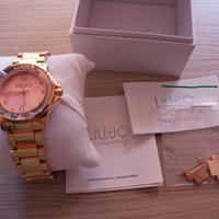 LIU JO Dancing Gold Rose Colored Stones TLJ1004