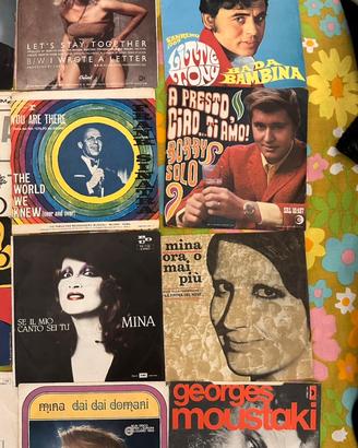 Lotto Vinili 45 Giri D'Epoca (Anni '60 - '80)