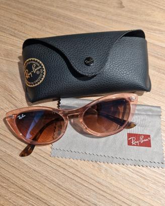 occhiali ray-ban donna rosa