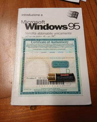 Manuale Microsoft Windows con certificato garanzia