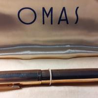 penna stilografica OMAS extra 555 placcata ORO