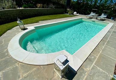 PISCINA GLICINE in vetroresina rinforzata 🥰🥰🥰