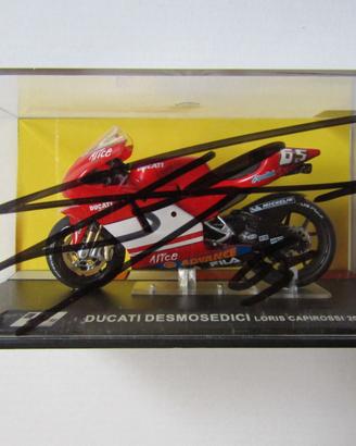 L. Capirossi modellino ducati 1/24 con autografo