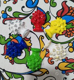 mezze pigne in gesso ceramico 