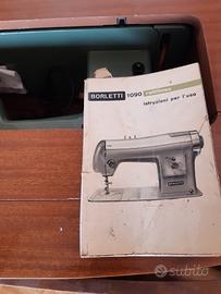 Macchina da cucire anni 60/70 Borletti con manual