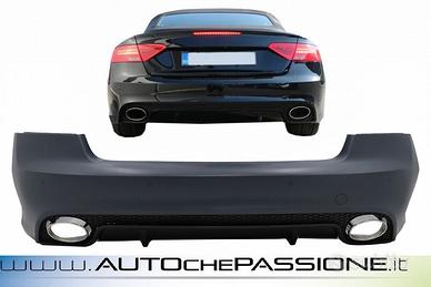 Paraurti posteriore RS5 A5 2007 2015 Coupe Cabrio