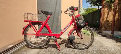 Bicicletta vintage con motore Solex  originale