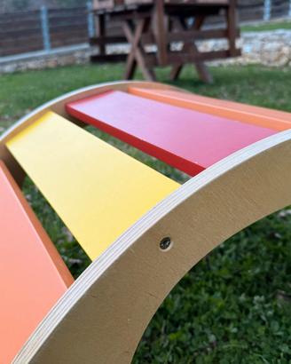 Set Montessoriano: Triangolo di Pikler + Rainbow R