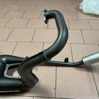 Marmitta polini  x vespa 50 ,pk ecc tutte