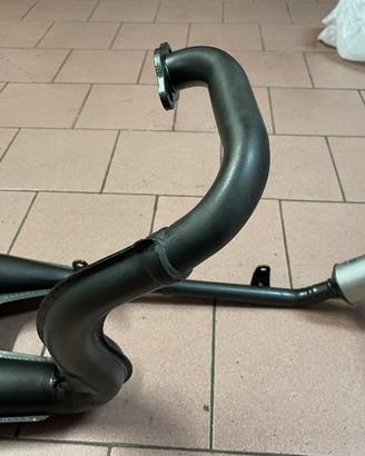 Marmitta polini  x vespa 50 ,pk ecc tutte