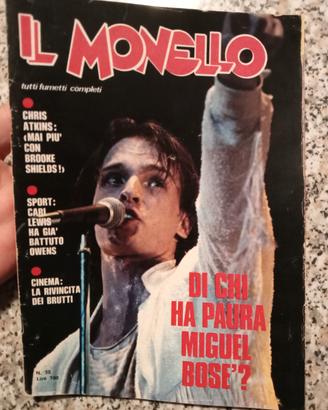 Rivista Il Monello Miguel Bosè 