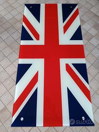 Scrivania / Tavolo in vetro temperato Union Jack