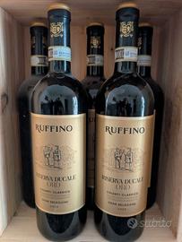 Vino 5 bottiglie Chianticlassico riserva oro